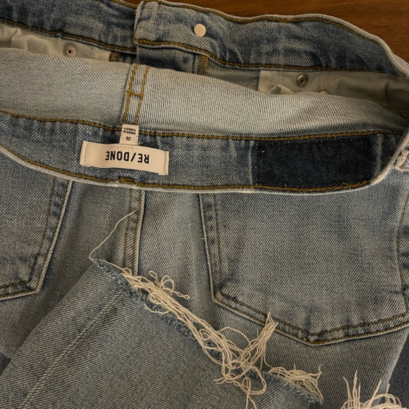 Re/done Comfort Stretch High Rise Stove Pipe jean - Picture 3 of 11